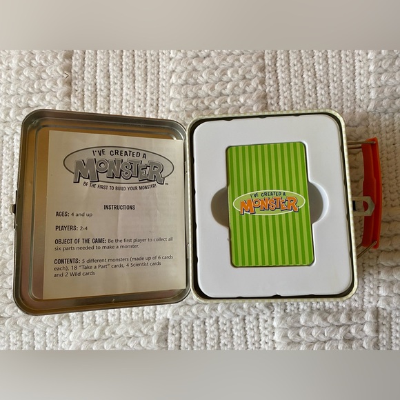 Fundex I’ve Created A Monster Lunchbox Card Game - Picture 8 of 9